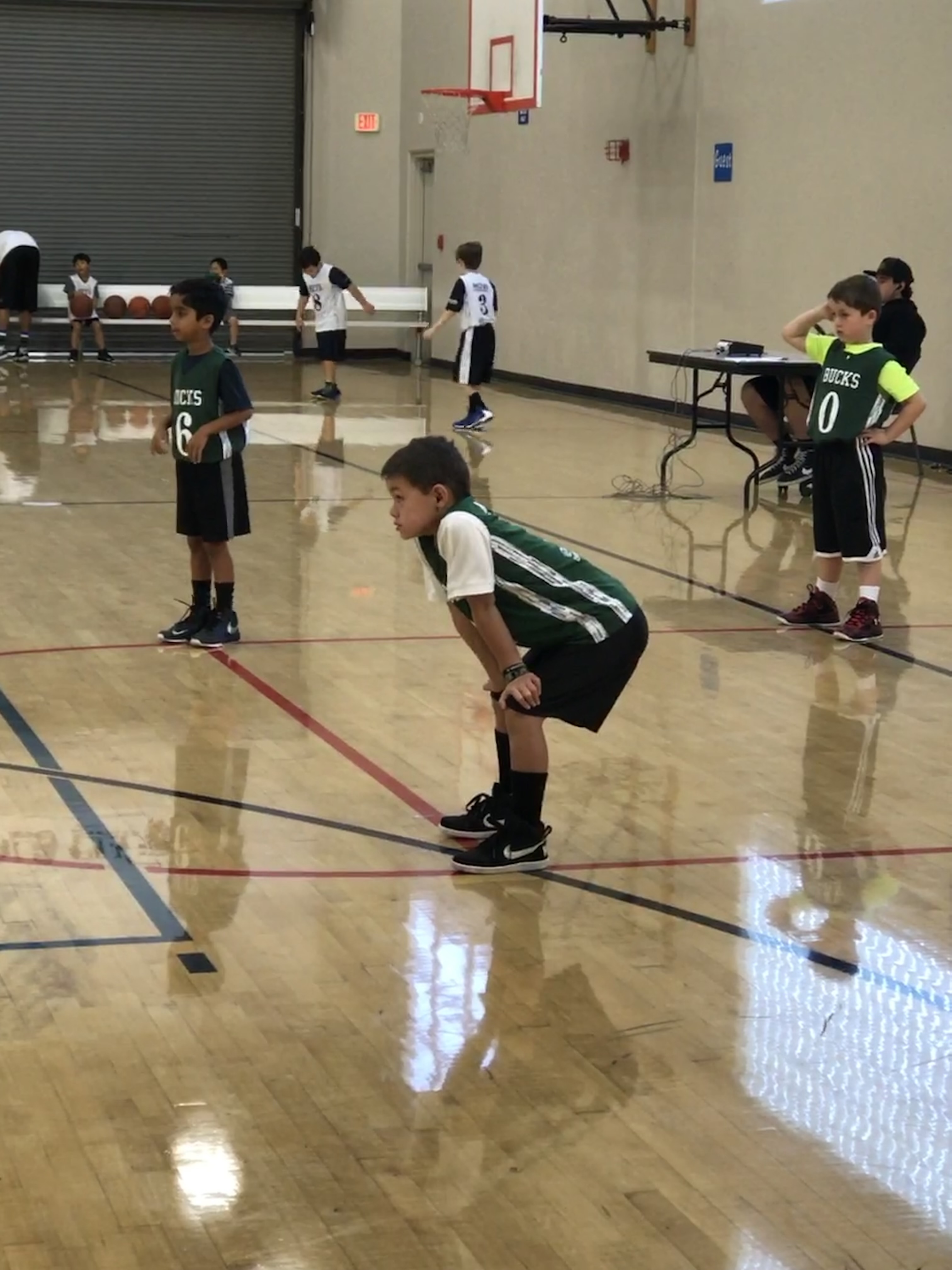 Basketball at age 9